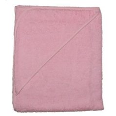 Kapucnis babakifogó 80×80 cm Rózsaszín