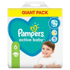   Pampers active baby nadrágpelenka 6 extra large 13-18kg 56db