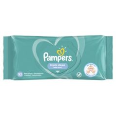 Pampers Fresh clean popsitörlő 52lap