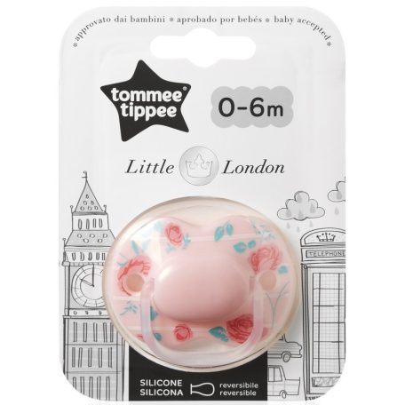 Tommee Tippee Little London játszócumi 0-6 hó lány