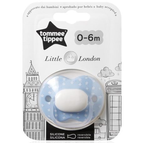 Tommee Tippee Little London játszócumi 0-6 hó fiú