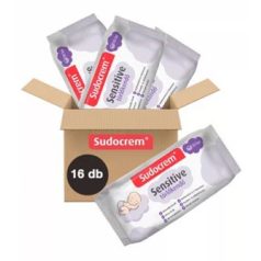 Sudocrem sensitive popsitörlő 55lap 16db