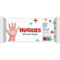 Huggies All Over Clean nedves törlőkendő - 56 db