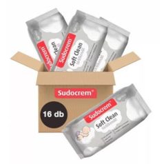 Sudocrem soft clean popsitörlő 55lap 16db