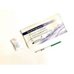 Normál érzékenységű terhességi tesztcsík 25 mIU/ml