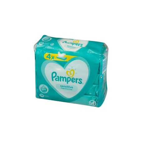 Pampers sensitive popsitörlő quattro pack 4×52 lap