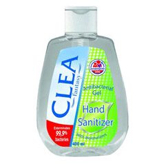   Clea antibakteriális kézfertőtlenítő gél, 400 ml  baktericid (MRSA), fungicid ,VIRUCID, tuberkolocid