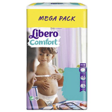 Libero Comfort mega pack nadrágpelenka 4 Maxi plusz 10-14 kg 78db