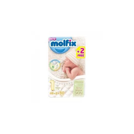 Molfix nadárgpelenka 1 Newborn 2-5 kg 50db