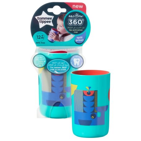 Tommee Tippee 360 fokos itatópohár 250ml