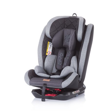 Chipolino Techno 360° isofix autósülés 0-36kg - Graphite 2020