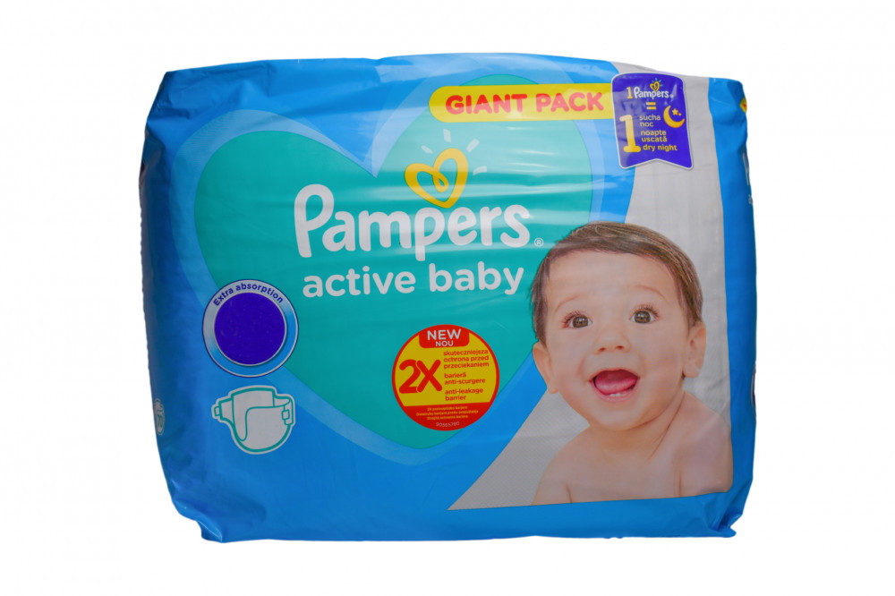Pampers active baby nadrágpelenka xxl 15kg-tól 48db 